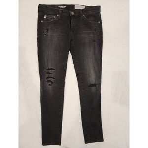 AG Adriano Goldschmied stretch jeans: The Legging super skinny Ankle Women's 28